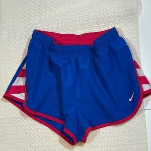Women’s Dri-FIT Nike Shorts stripes on sides size S